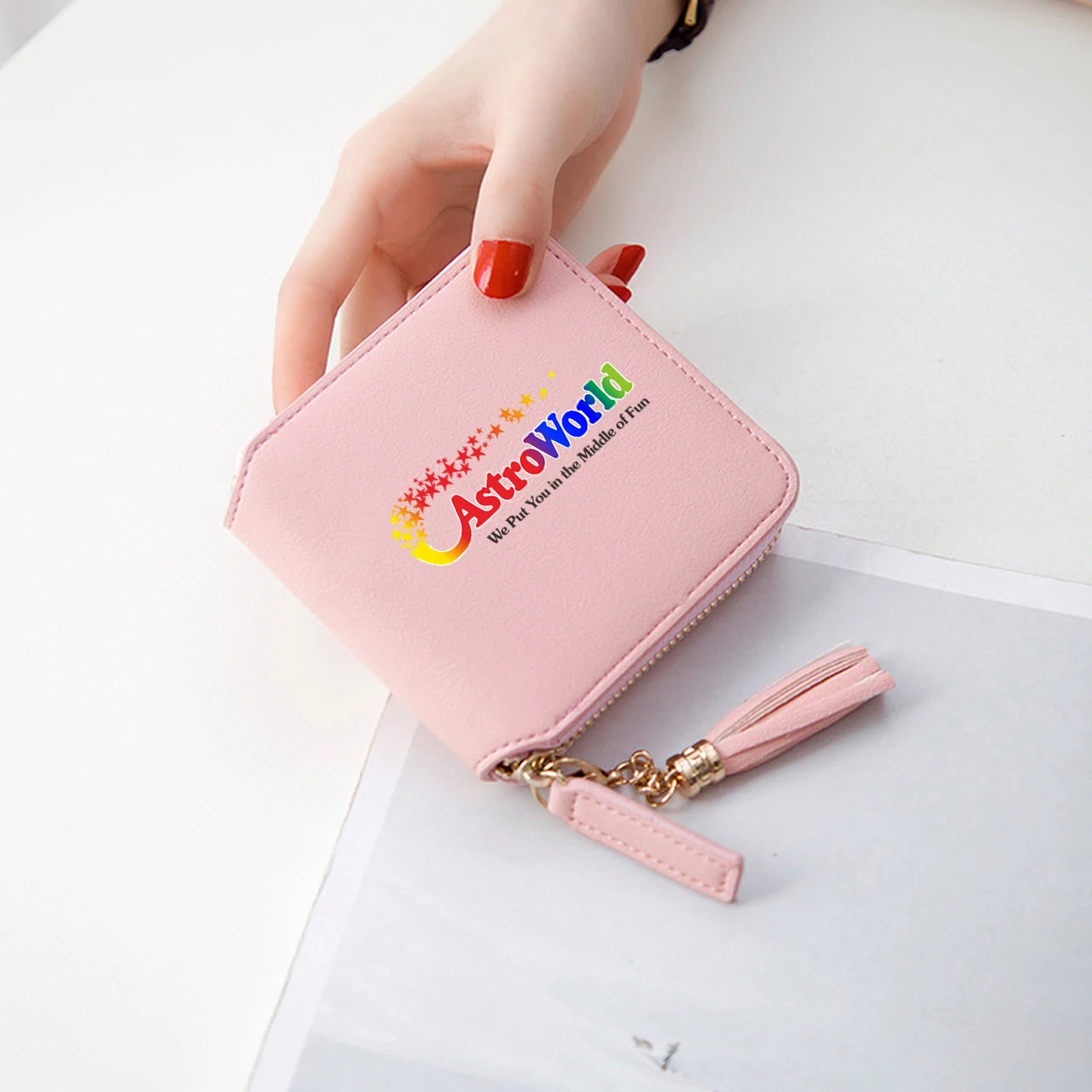 small clear coin purse