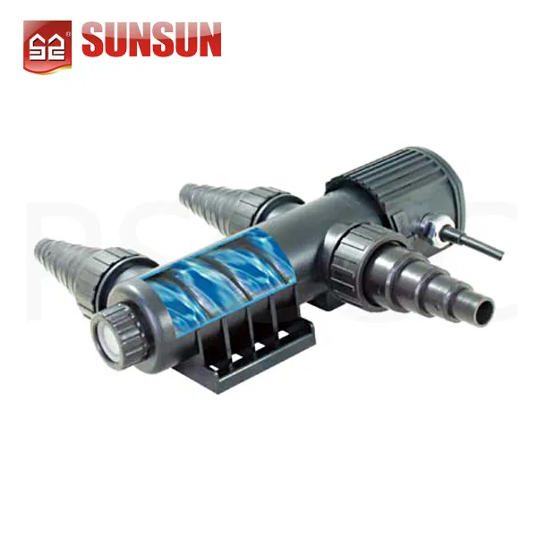 SUNSUN аквариум с УФ стерилизацией CUV 118 2500 л/ч CE/GS пластиковая энергосберегающая