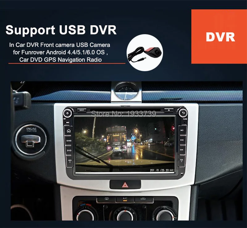 Cheap Funrover VW In Dash Car Stereo 8 "Car DVD GPS Navigation 2 din Car Radio CANBUS autoradio Bluetooth RDS WIFI OBD FM DVD for vw 22