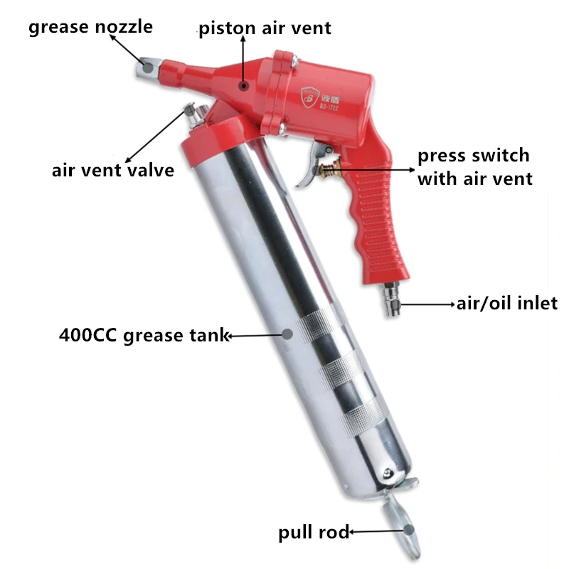 pneumatic air grease gun5