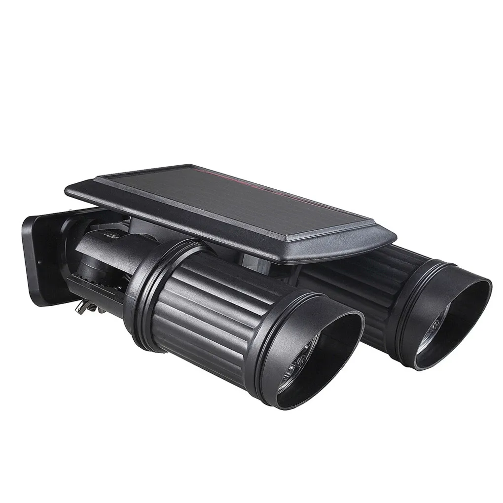 

Double Adjustable Outdoor Motion Sensor PIR Security Bright LED Floodlight 7 Meters Ranges 19.5*20*7.5 cm