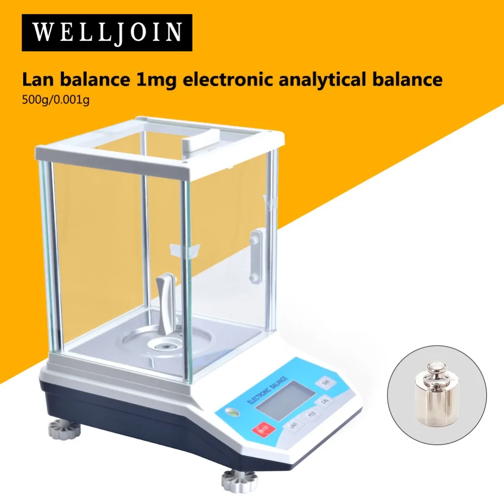 500g/0.001g Lan balance 1mg electronic analytical balanceWeighing