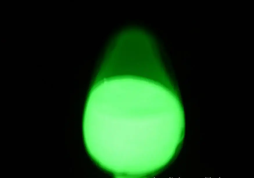 Зеленый желтый люминесцентный порошок фосфорный порошок 100 г лак для ногтей светится в темноте
