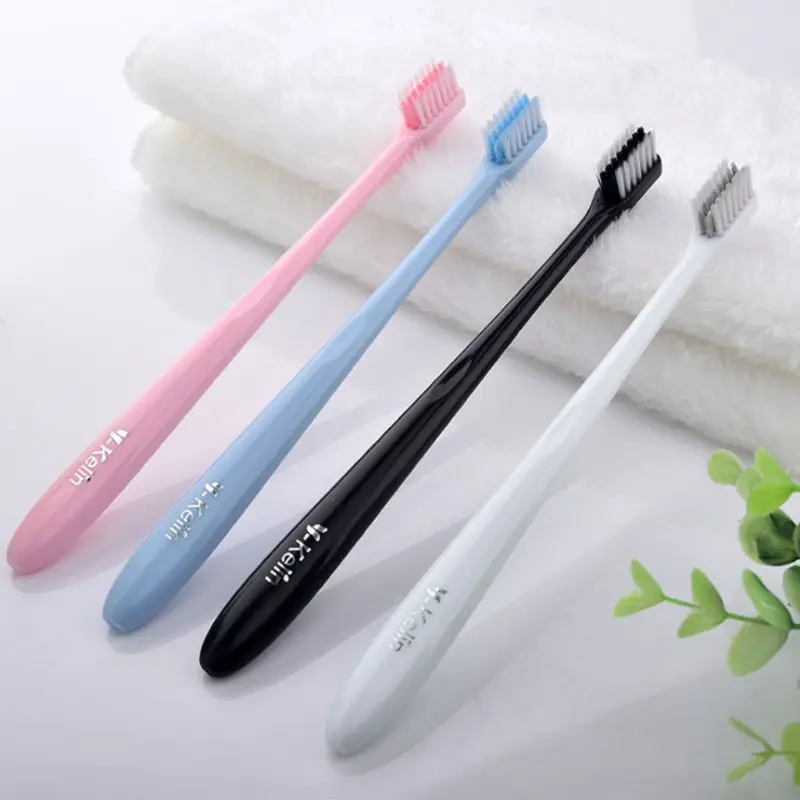 V Shaped Orthodontic Toothbrush Soft Bristle Candy Color Small Head