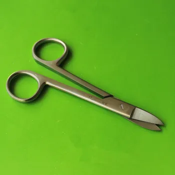 

1 PC High Quality Dental Crown Scissor Straight or Curved Mental Scissor Golden Scissor Professional Dental Instrument