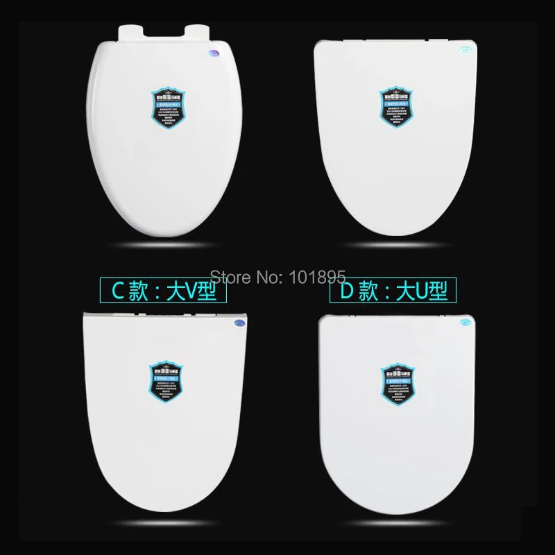 4 Model and Size of PP Material Slow Close Heating Toilet Seats