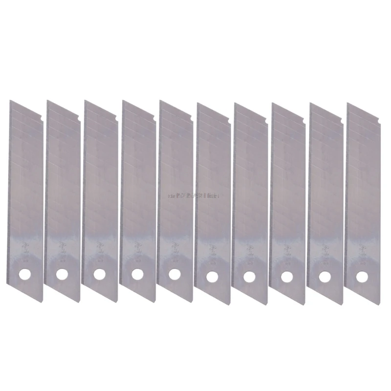 New 10 Pcs Boxcutter Snap off Replacement Blades 9/18mm Ceramic Utility Knife Blades