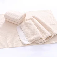 3 размера водонепроницаемый матрас для новорожденных Хлопок Детские Органические Цветные пеленания мочи коврик для NewbornInfant детская кроватка для сна