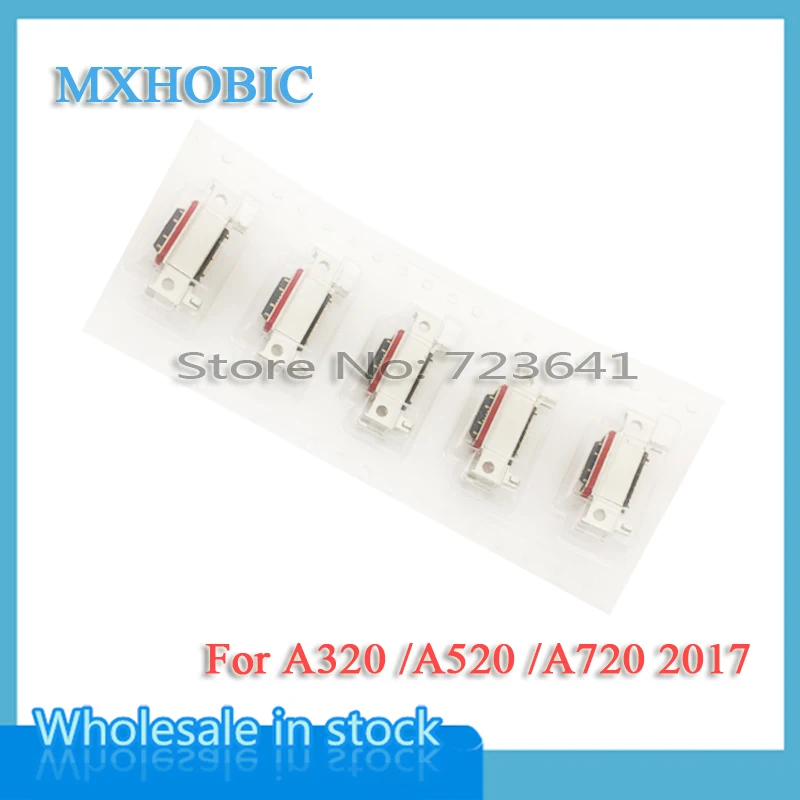 10 шт./лот 2017 A3 / A5 A7 Micro Charger Port док станция для Samsung Galaxy A320 A520/A720 гибкий USB разъем