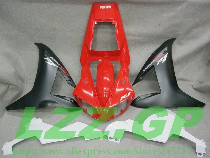 Red White Black Fairing Kits For Yamaha YZF R1 04 05 06 YZF-R1 04-06 YZF1000 2004 2005 2006 #7266X | Автомобили и мотоциклы