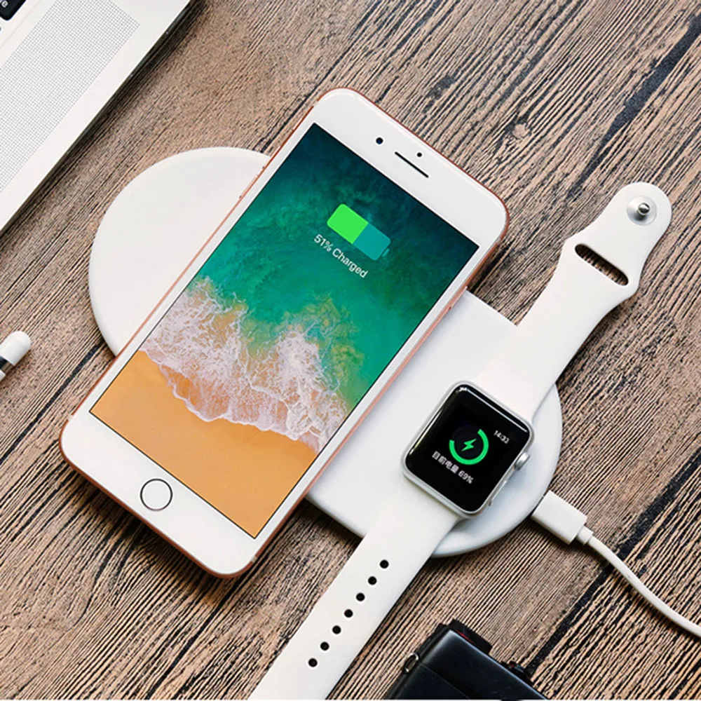 

For LG G2 Wireless Charging Charger Pad Dock for iPhone XS/XS MAX/X&Holder for Apple Watch For Nokia 930 For HTC 8X for LG G4