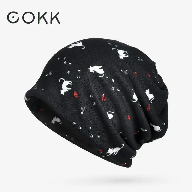 COKK المرأة قبعة الشتاء قبعة عمامة الإناث المزدوج استخدام طوق قبعة صوفية لفصل الشتاء التزلج القبعات بونيه فام وشاح محبوك كاب جديد العظام COKK المرأة قبعة الشتاء قبعة عمامة الإناث المزدوج استخدام طوق قبعة صوفية لفصل الشتاء التزلج القبعات بونيه فام وشاح محبوك كاب جديد العظام
