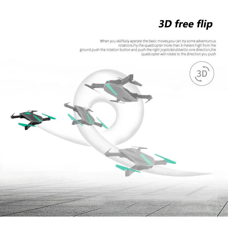 Mini Foldable Pocket Drone With HD Camera rc Airplane Model Mini Quadcopter JY018 Remote Control Selfie Drone RC Toy Kids Gifts (11)