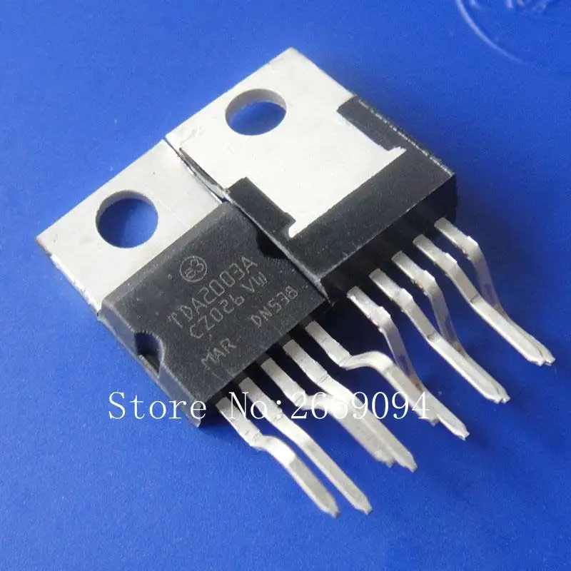 100pcs/lot TDA2003 TDA2003A TDA2003AV Audio Amplifiers 10 W audio amplifier power voltage 8V-18V TO-220 | Электроника