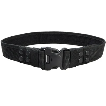 

Tactical Waist Belt Military Molle Nylon Waist Band Adjustable Heavy Duty Utility Belt with Buckle for Outdoor Hunting Hiking