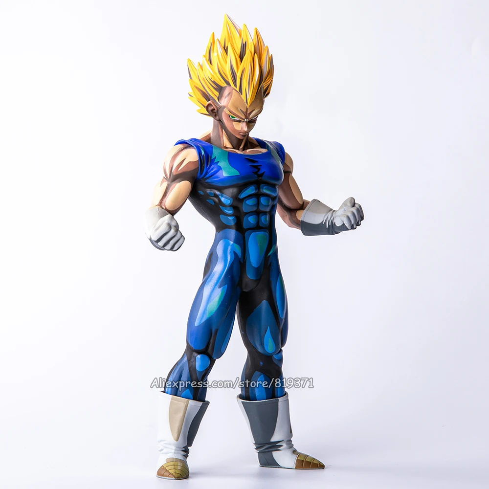 Большой размеры специальные аниме краски цвет 26 см Dragon Ball Z Super Saiyan vegeta ПВХ пластмассовая фигурка DragonBall Коллекция Модель игрушечные лошадки