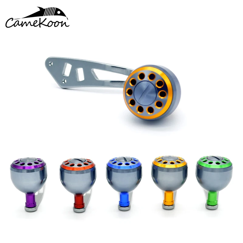 CAMEKOON Aluminum Alloy Handle Strong Durable Single Fishing Reel Rocker For Baitcasting Reel Fishing Tackle