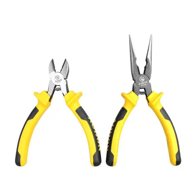 

6 Inch 8 Inch Multi-function Labor-saving Needle-nosed Pliers 6 Inch Diagonal Pliers Jewelry DIY Hand Tool Kit