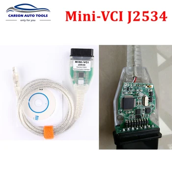 

BEST V10.30.029 MINI VCI Interface FOR TOYOTA TIS Techstream minivci FT232RL Chip J2534 OBDII OBD2 diagnostic tool
