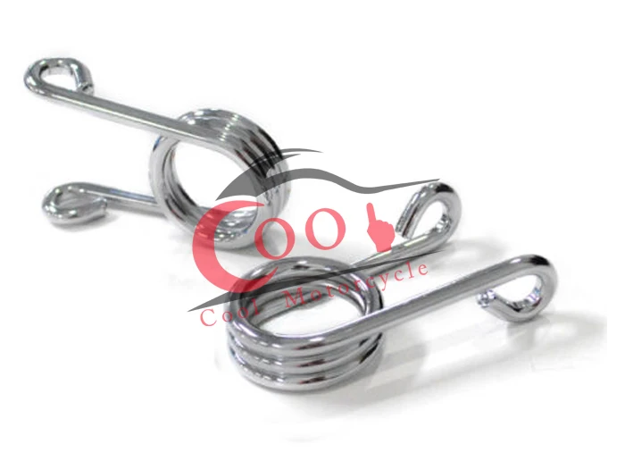 2/" Pair Torsion Springs Chrome Solo Seat Hairpin Springs for Harley /& Custom