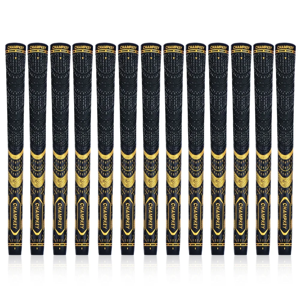 New 13x Champkey MCS Golf Grips 10 Colors Multi Compound Standard Golf Club Grips Free Shipping