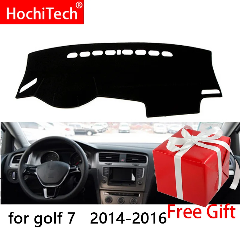 

For Volkswagen Golf 7 MK7 2013-2018 Right and Left Hand Drive Car Dashboard Covers Mat Shade Cushion Pad Carpets Accessories