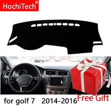 Для Volkswagen Golf 7 MK7 2013-2018 правая и левая рука Драйв приборной панели автомобиля охватывает Мат Подушка тени Pad ковры аксессуары