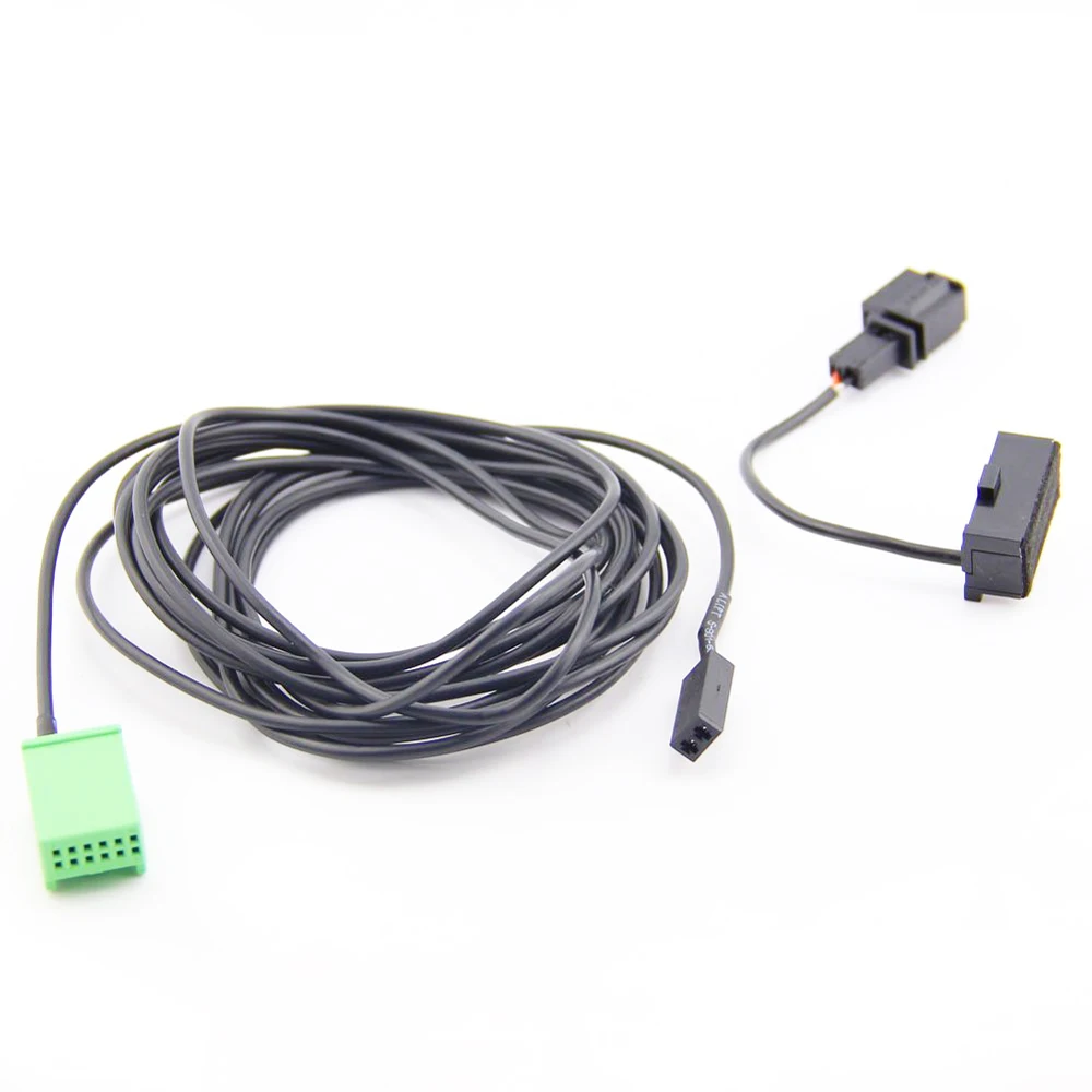 Bluetooth Wire Cables Harness + Microphone For VW RNS315 RNS510 (1)