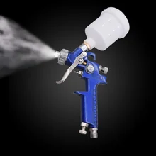 H-2000 Пистолет HVLP 0,8 мм 1,0 мм Сталь сопла Краски пистолет-распылитель Профессиональный Аэрограф, пистолет-распылитель для автомобилей Краски ing мебели DIY