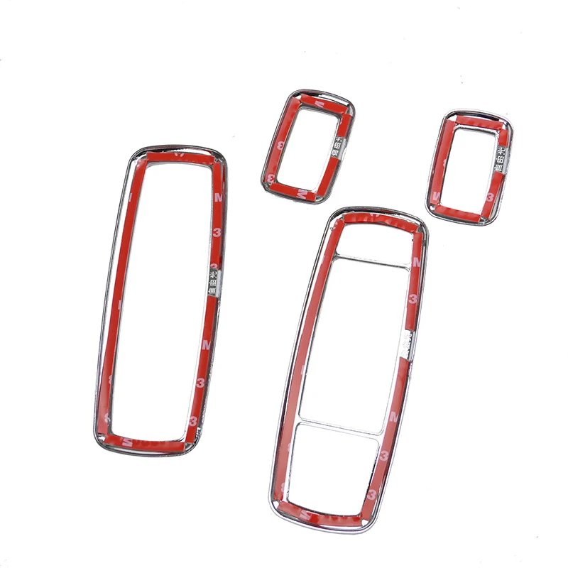 Для Jeep Cherokee KL 2014 2019 Dodge Дротика PF Chrysler 200 хромированная панель для внутреннего окна
