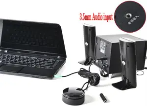 Image 5 - Altavoces/auriculares para PC, convertidor de interruptor de Audio, controlador de volumen, controlador, amplificador de potencia, controlador de tarjeta