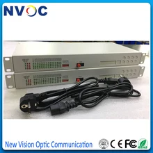 Высокое качество 64ch PCM голосовой Телефон волоконно оптический мультиплексор, 19 дюймов стойку, FC, SM, 20 км, FC, евро зарядка