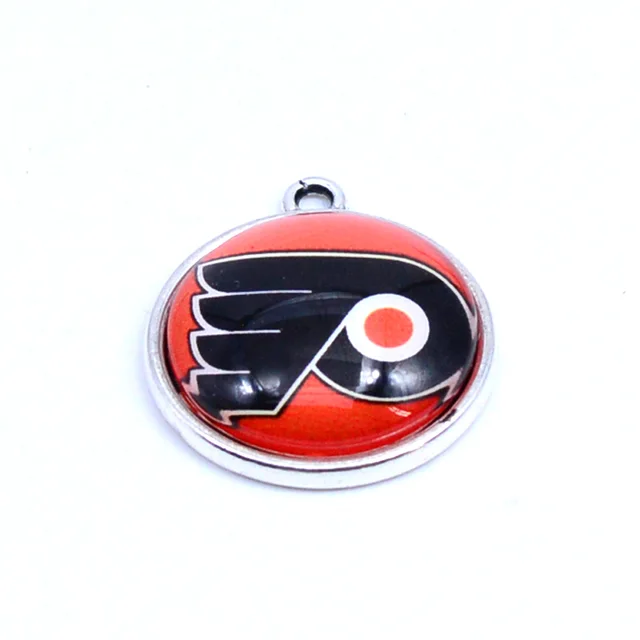 ice hockey jewelry philadelphia flyers charm pendant fit bracelet flyers bracelet with charm