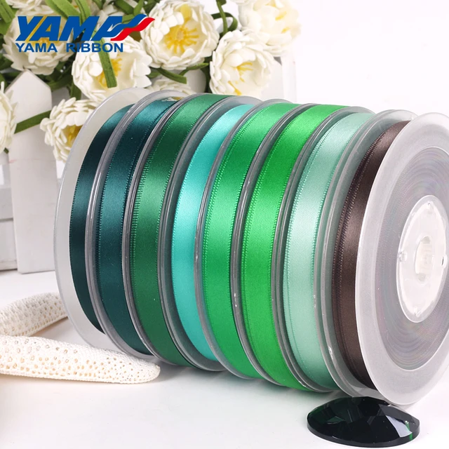 25Yards) 3/8 9mm Satin Ribbon High Quality Double Face 100% Polyester  Double Sided Tape Gift Wrapping Wedding Crafts 642101