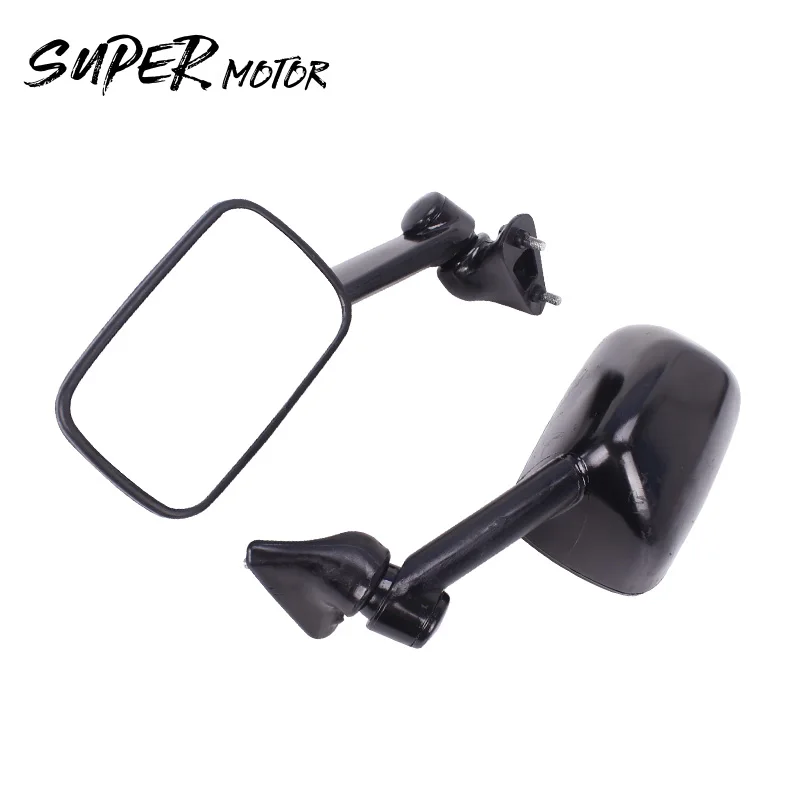 

Motorcycle Left Right Side Rear View Mirror Handlebar Side Rear Mirror For Kawasaki ZZR400 ZZR1100