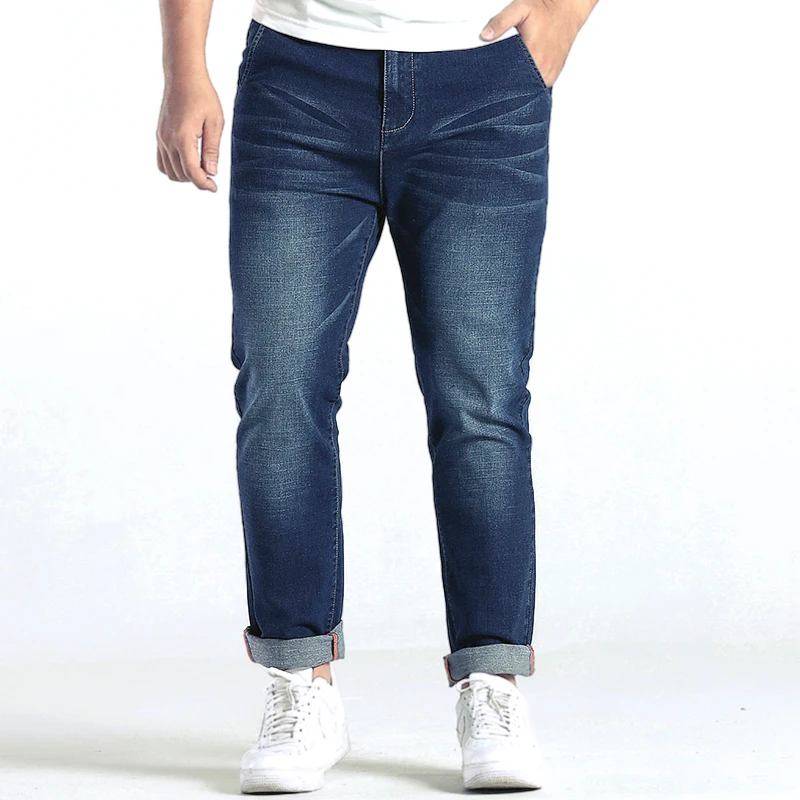 elastic jeans for men