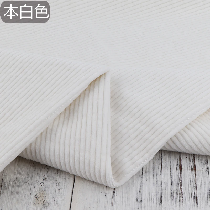 

Eight Full Cotton Sand Washing Fabrics with Thickened Down Bulb Corduroy In Autumn and Winter