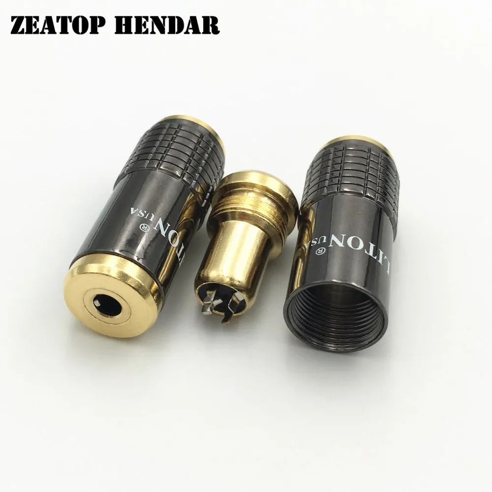 

5Pcs 3.5mm 4 Pole Stereo Female Plug 3.5 F Audio Solder Socket for DIY Headphone Earphone Wire Adapter Diameter 8mm Connector