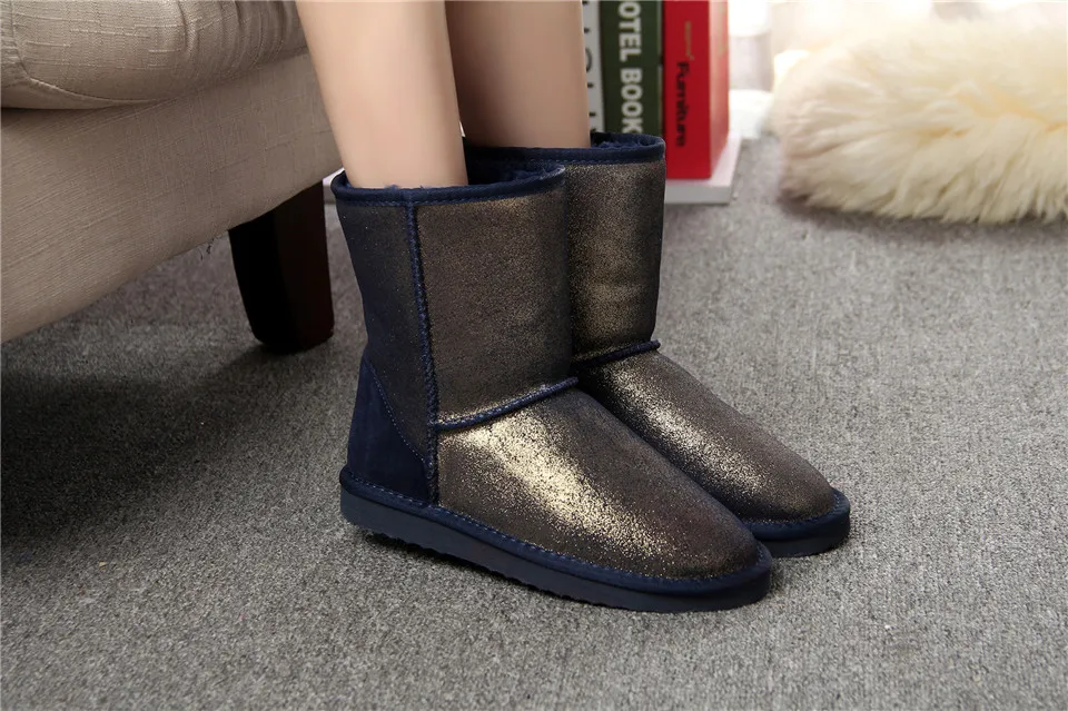 MBR FORCE/зимние женские ботинки из натуральной кожи наивысшего качества; водонепроницаемые зимние ботинки; женские ботинки; 2 цвета; американские размеры 4-13