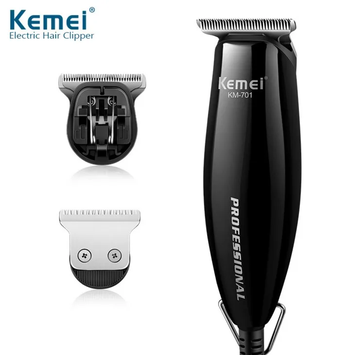 

JuneJour Drop shipping Kemei Men Plug-in Hair Clipper Stainless Steel Quick Trimming Hair Styling Tool Electric Hair Clipper