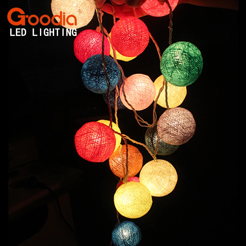 

Fairy Garland Cotton Ball String Lights,Globe strip lights,3M Lighting,Chrismas Wedding,Wedding decoracion fiestas luminaria
