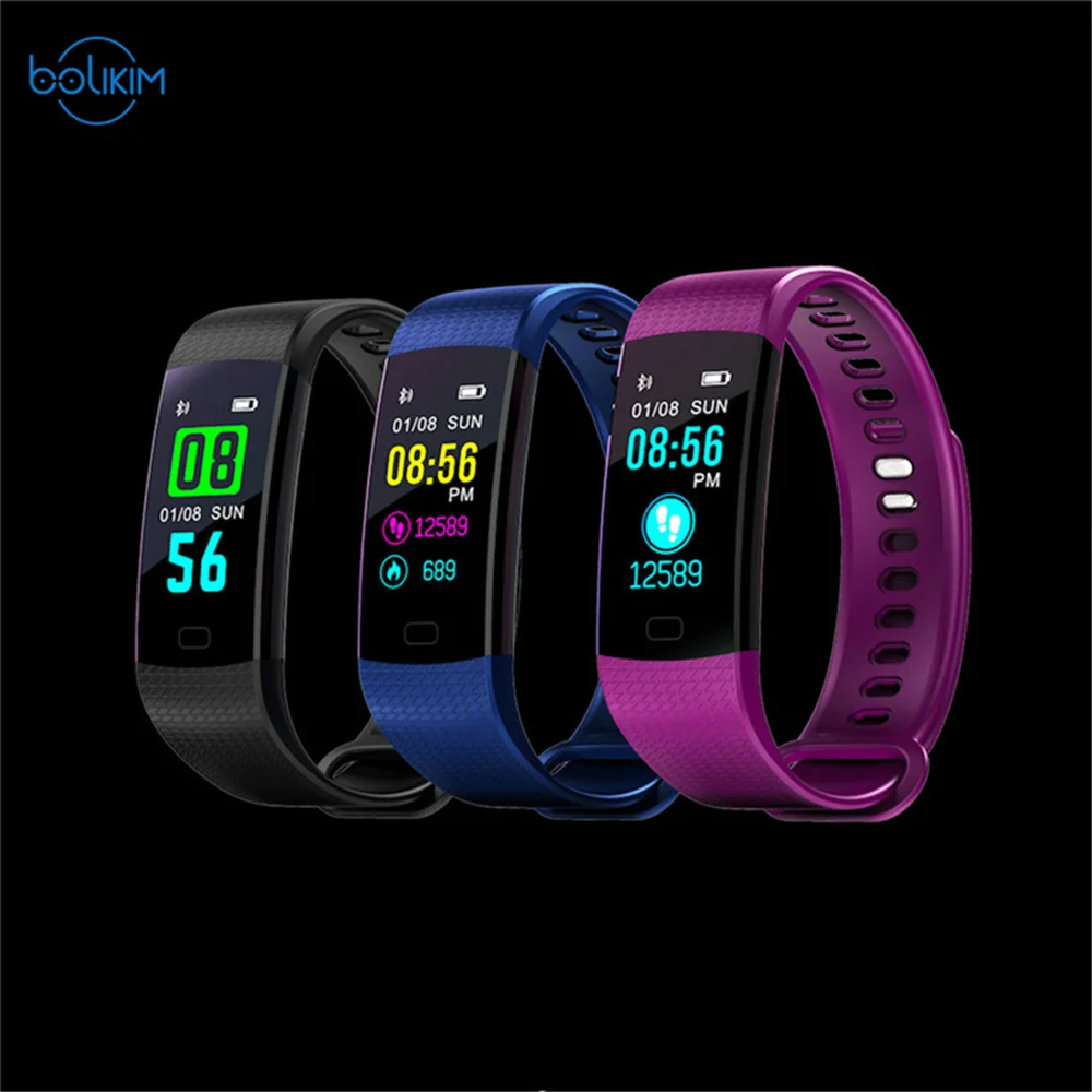 

Intelligent Band Smart Wristband Fitness Bracelet MiBand Band Blood Pressure Oxygen Message Heart Rate Time Smartband