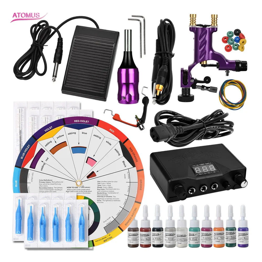 

Tattoo Machine Rotary Kit Tatuagem Proficional Tattoo Pro Caneta Tatoo Tato De Tatuajes Set Maquina Tatuar Pen Profesional Tools