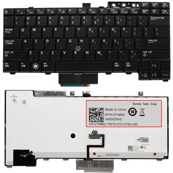 

US keyboard For Dell for Latitude E6400 E6410 E5500 E5510 E6500 E6510 M2400 M4400 E4300 E5400 Backlit with Trackpoint
