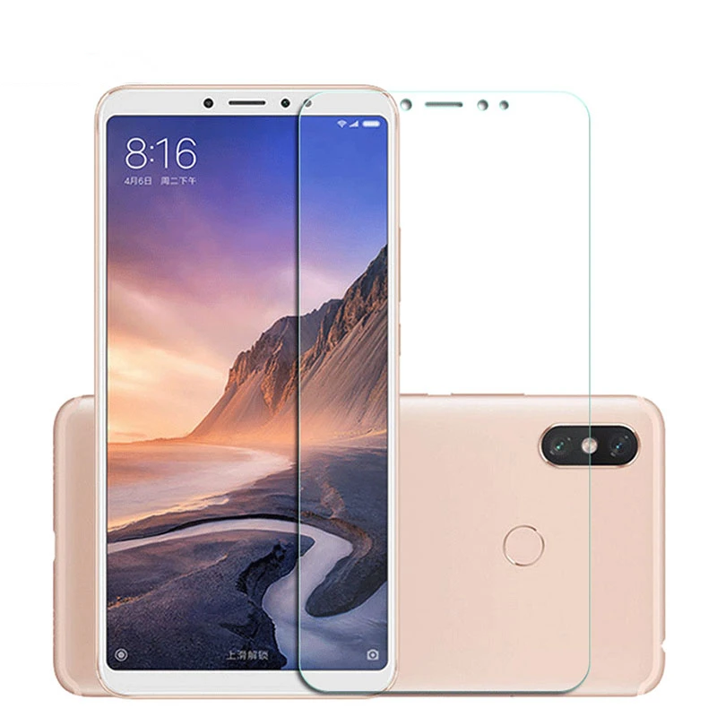2 шт для стекла Xiaomi Mi Max 3 Защита экрана закаленное стекло MiMax пленка 9H|Защитные