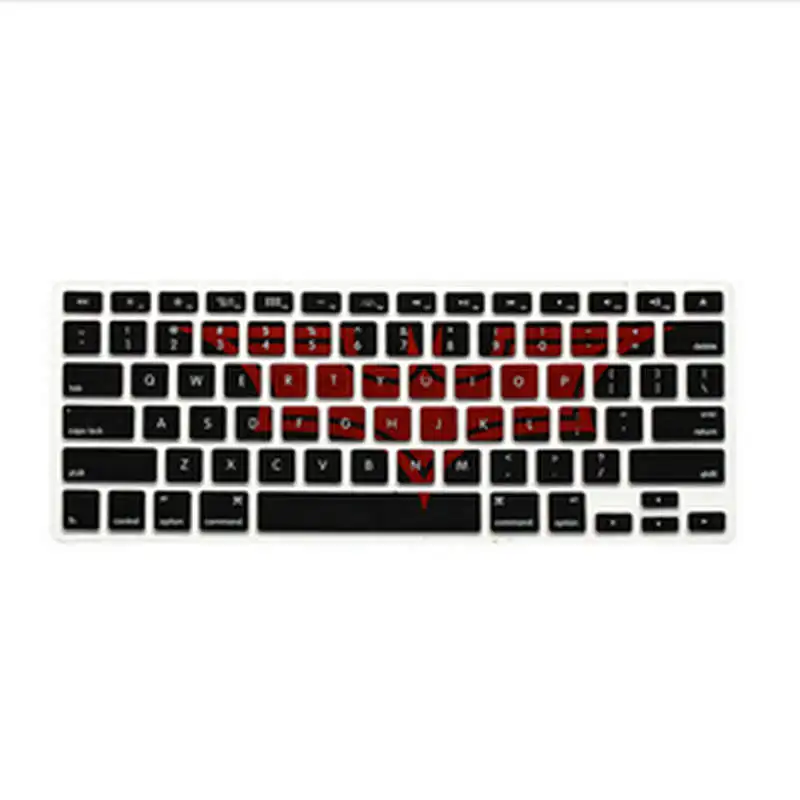Wholesale  Bat Batman Silicone Keyboard Cover Skin protector protective film for apple Macbook Pro Retina 13 15 17