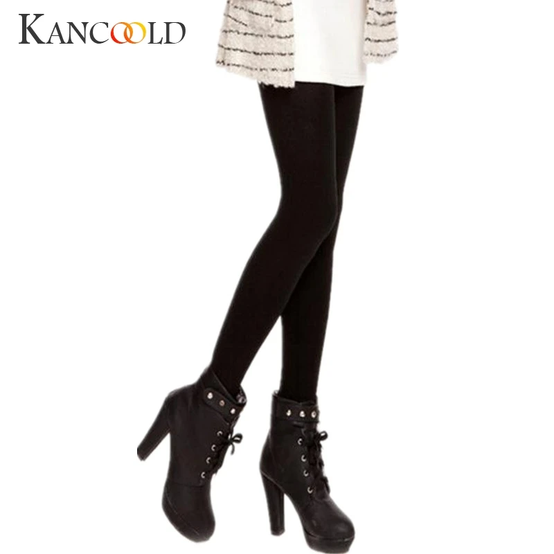 

New Autumn Winter Fashion Women Plus Cashmere Tights High Quality Knitted Velvet Tights Elastic Slim Warm Thick Tights Dc9