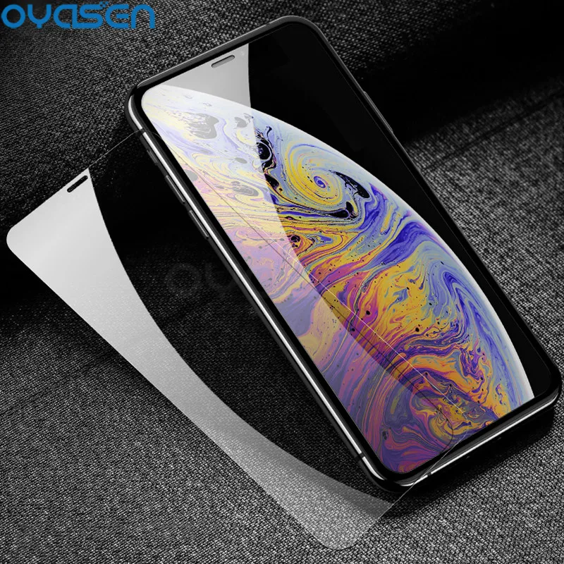 Взрывозащищенное Закаленное стекло для iPhone X XR XS Max 8 7 6S 6 Plus 5S 5 SE 9H Защитная пленка |