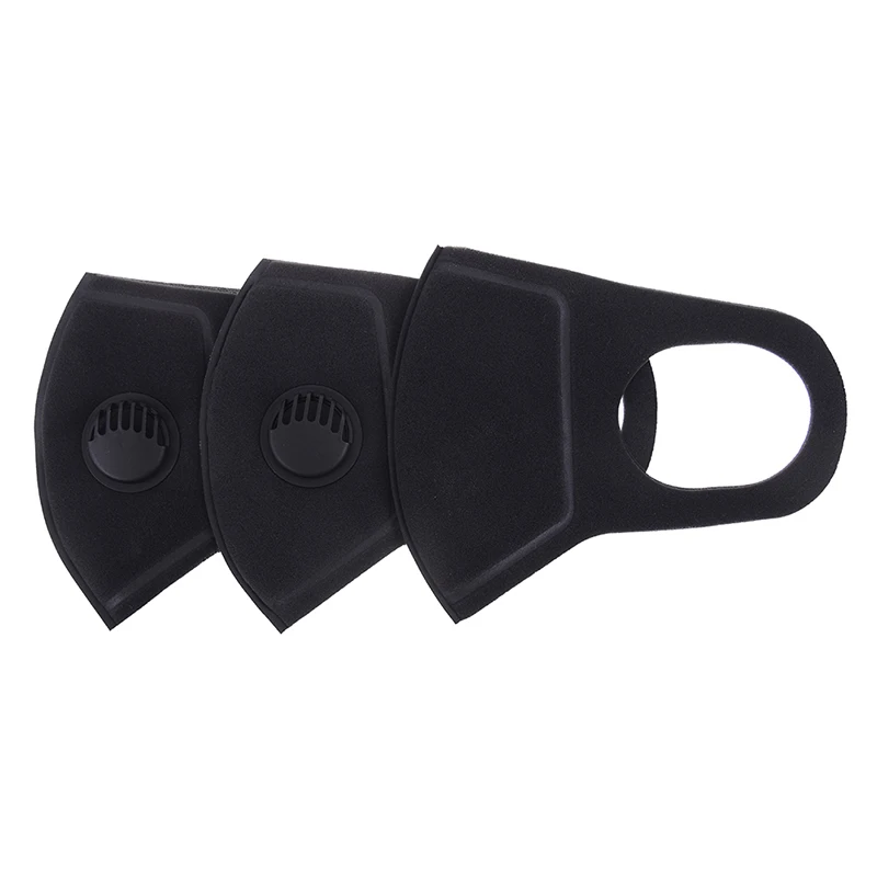 

1pcs unisex sponge dust mask anti pollution mask PM2.5 activated carbon filter