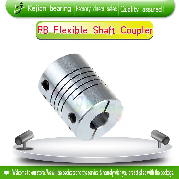 4PCS aluminium linear Shaft Coupler 8mm with 12mm D 25mm L 30mm